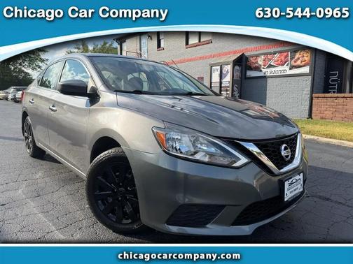 Gray 2016 Nissan Sentra SV
