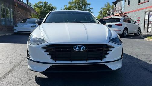 Quartz White 2021 Hyundai SONATA SE