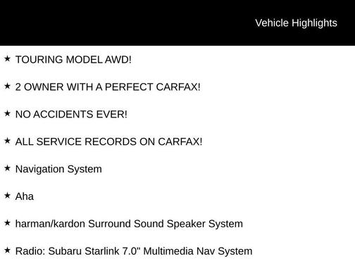 2017 Subaru Outback 2.5i Touring