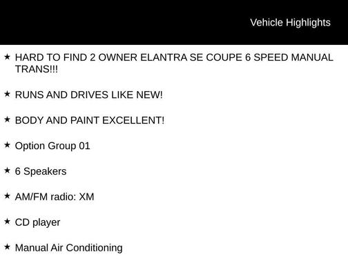 2013 Hyundai ELANTRA SE