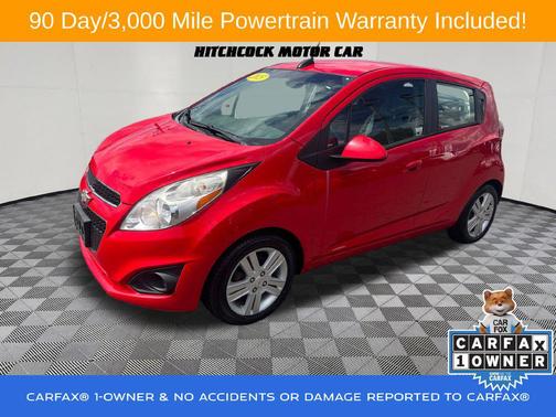 Salsa Red 2015 Chevrolet Spark 1LT