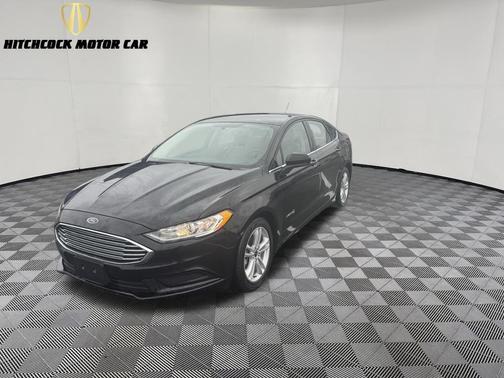 Shadow Black 2018 Ford Fusion Hybrid S