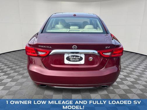 Coulis Red 2017 Nissan Maxima 3.5 SV