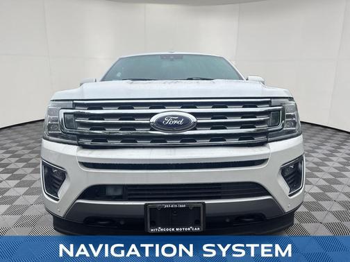 White Platinum Clearcoat Metallic 2019 Ford Expedition Limited