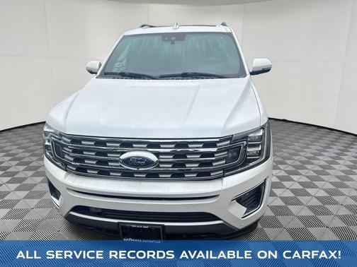 White Platinum Clearcoat Metallic 2019 Ford Expedition Limited