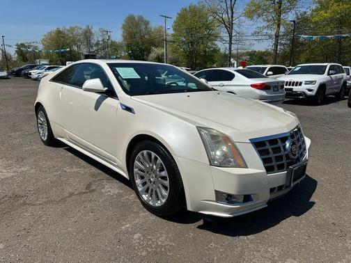 White Diamond Clearcoat 2014 Cadillac CTS 3.6L Premium