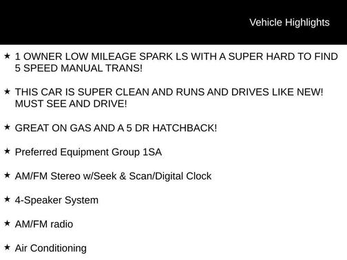 2013 Chevrolet Spark LS