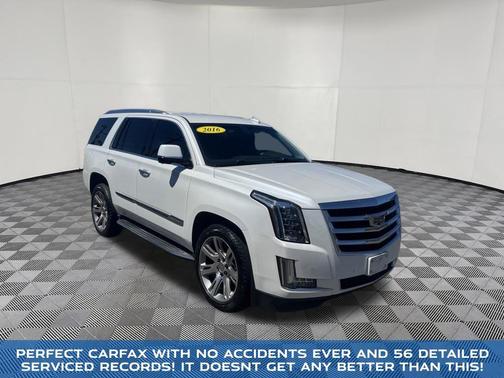 Crystal White Tricoat 2016 Cadillac Escalade Standard