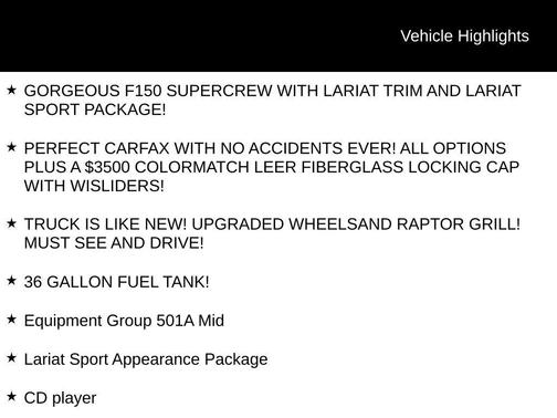 2018 Ford F-150 Lariat