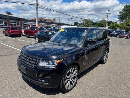 Farallon Black Metallic 2017 Land Rover Range Rover 5.0L Supercharged SV Autobiography