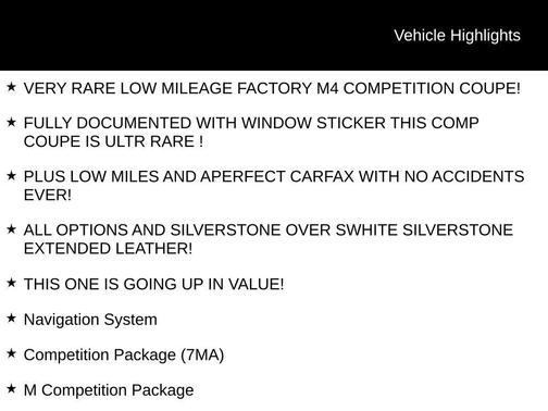 Silverstone Metallic 2018 BMW M4 Competition