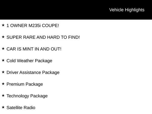 2015 BMW M235 M235i