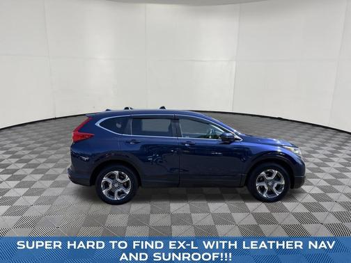 Obsidian Blue Pearl 2018 Honda CR-V EX-L
