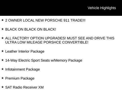 2013 Porsche Boxster Base