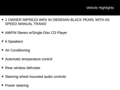 2012 Subaru Impreza WRX