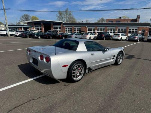 Silver 2002 Chevrolet Corvette Z06