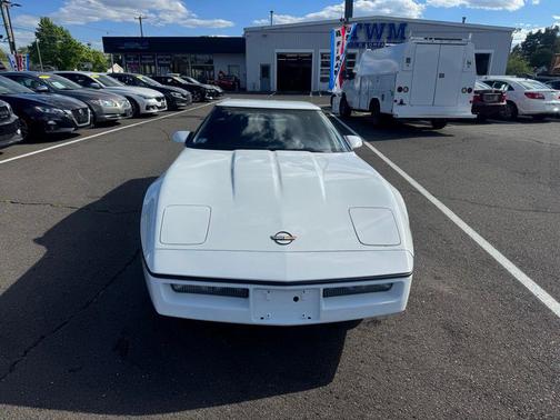 White 1990 Chevrolet Corvette Base
