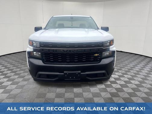 Summit White 2021 Chevrolet Silverado 1500 WT