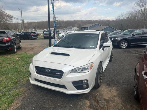 Crystal White Pearl 2017 Subaru WRX Premium