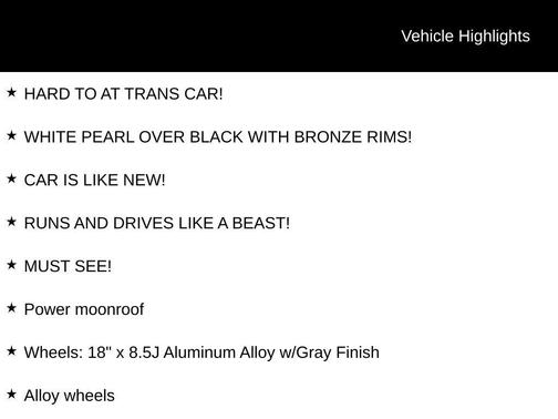 Crystal White Pearl 2017 Subaru WRX Premium