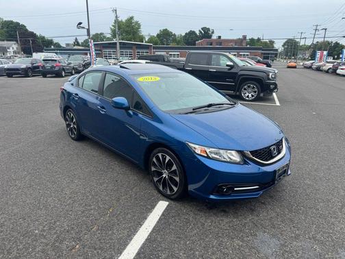 Dyno Blue Pearl 2013 Honda Civic Si