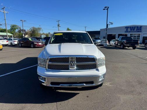 Bright White Clearcoat/Mineral Gray Metallic CC 2010 Dodge Ram 1500 Laramie