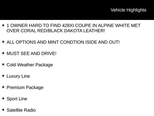 2014 BMW 428 i xDrive