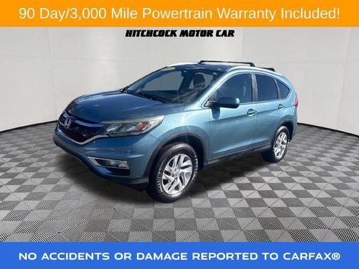 Blue 2015 Honda CR-V EX-L