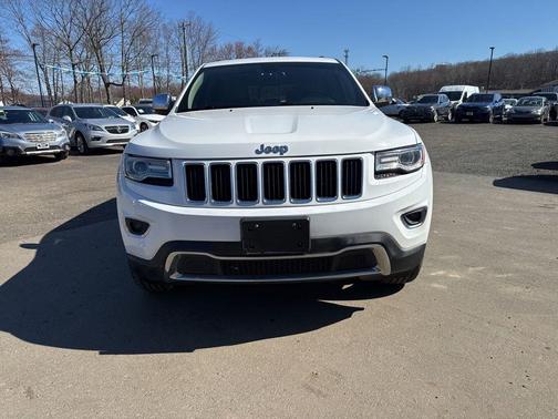Bright White Clearcoat 2015 Jeep Grand Cherokee Limited