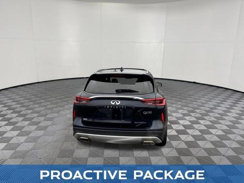 Hermosa Blue 2019 INFINITI QX50 ESSENTIAL