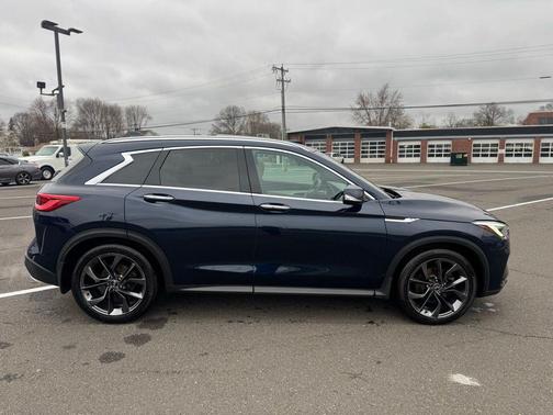 Hermosa Blue 2019 INFINITI QX50 ESSENTIAL
