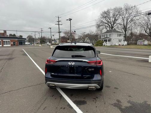 Hermosa Blue 2019 INFINITI QX50 ESSENTIAL