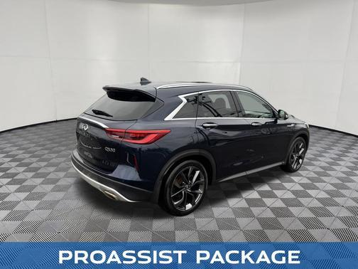 Hermosa Blue 2019 INFINITI QX50 ESSENTIAL