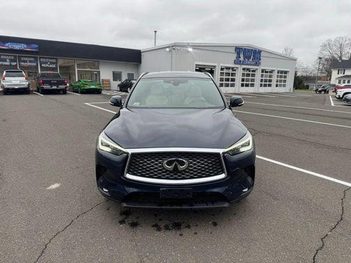 Hermosa Blue 2019 INFINITI QX50 ESSENTIAL