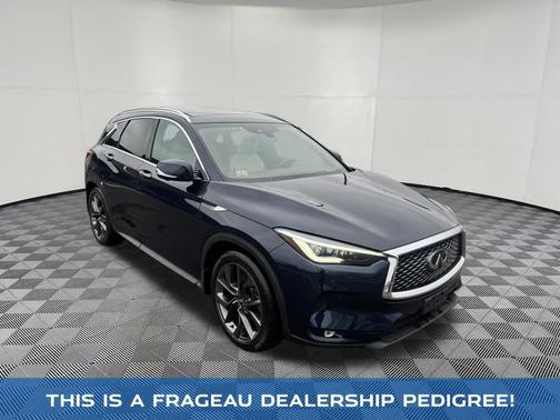 Hermosa Blue 2019 INFINITI QX50 ESSENTIAL