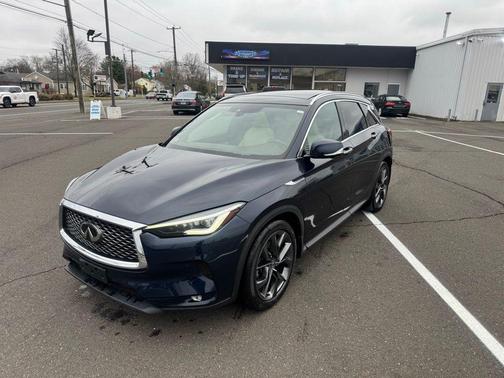 Hermosa Blue 2019 INFINITI QX50 ESSENTIAL