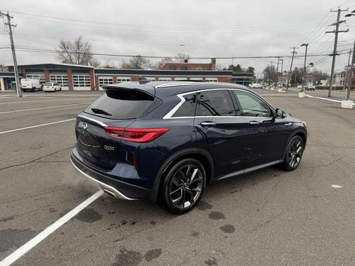 Hermosa Blue 2019 INFINITI QX50 ESSENTIAL