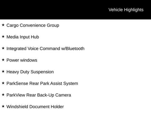 2014 RAM ProMaster 3500 High Roof