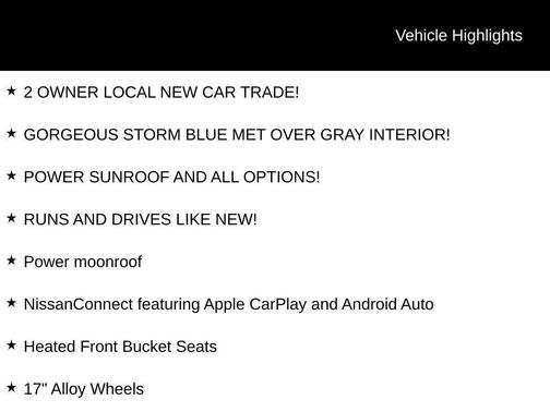 Storm Blue Metallic 2020 Nissan Altima 2.5 SV