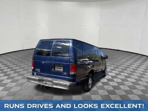 Blue 2007 Ford E350 Super Duty
