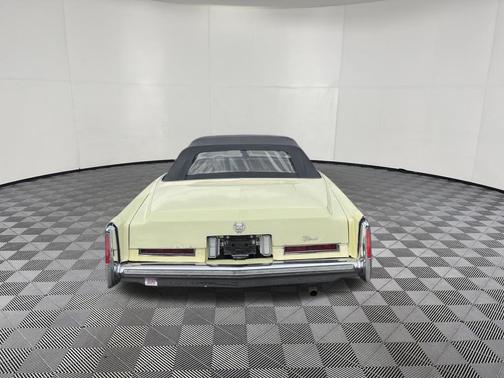 Yellow 1976 Cadillac Eldorado