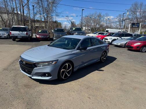 Sonic Gray Pearl 2022 Honda Accord Sport SE 1.5T