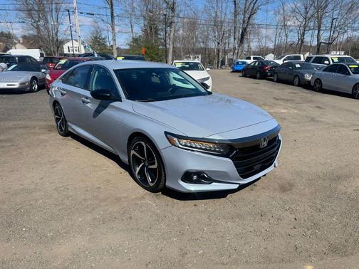 Sonic Gray Pearl 2022 Honda Accord Sport SE 1.5T