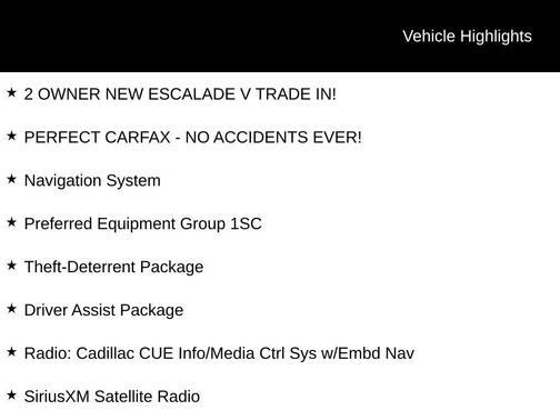 White 2016 Cadillac Escalade Premium