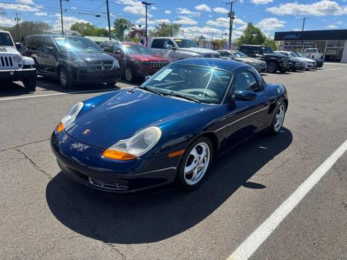 Blue 1999 Porsche Boxster Base