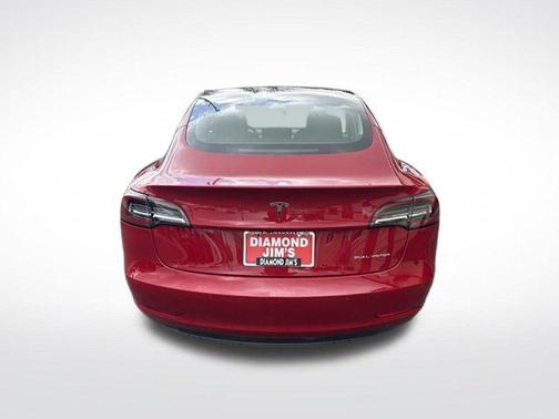 Red Multi-Coat 2018 Tesla Model 3 Long Range