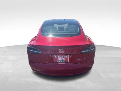 Red Multi-Coat 2022 Tesla Model 3 Long Range