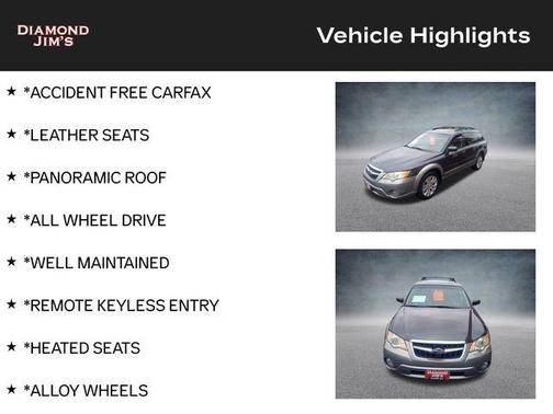 2009 Subaru Outback 2.5 i Limited