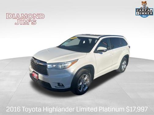 2016 Toyota Highlander Limited Platinum
