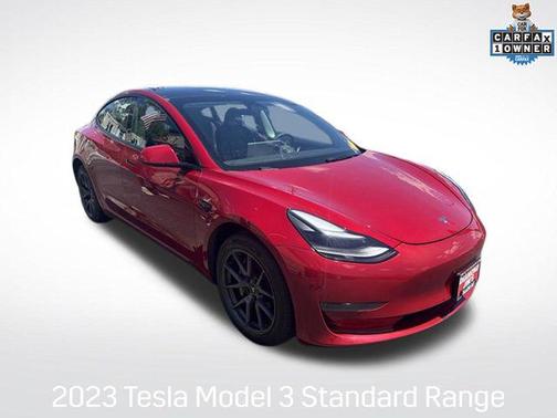 Red Multi-Coat 2023 Tesla Model 3 Standard Range